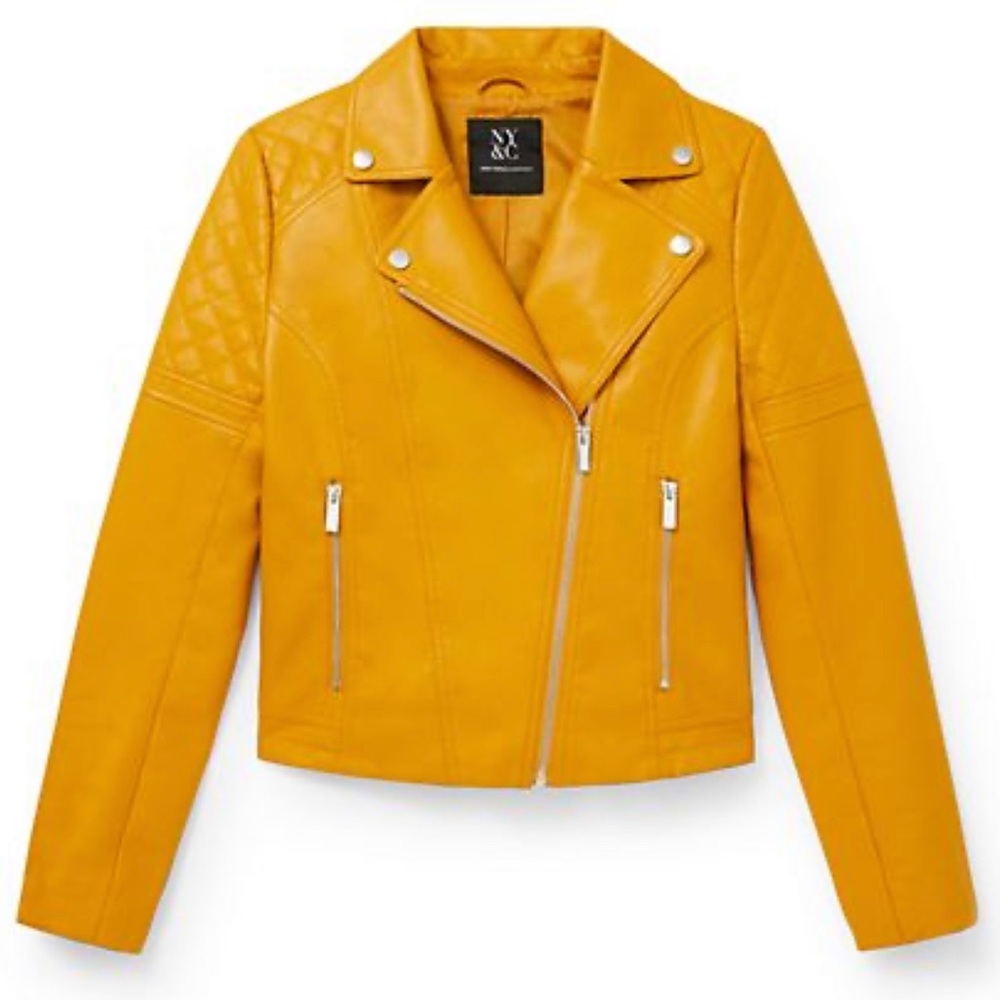 Faux Leather Moro Jacket